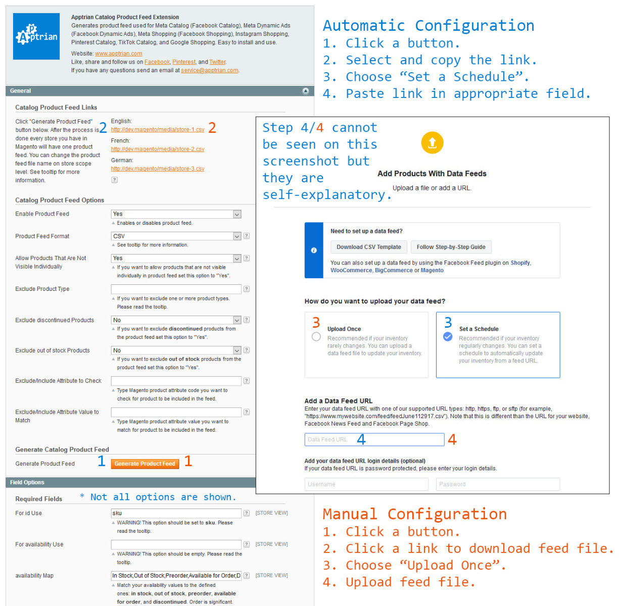 Apptrian - Catalog Product Feed for Magento 1 OpenMage