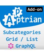 Subcategories Grid/List GraphQL for Magento Adobe Commerce - Icon
