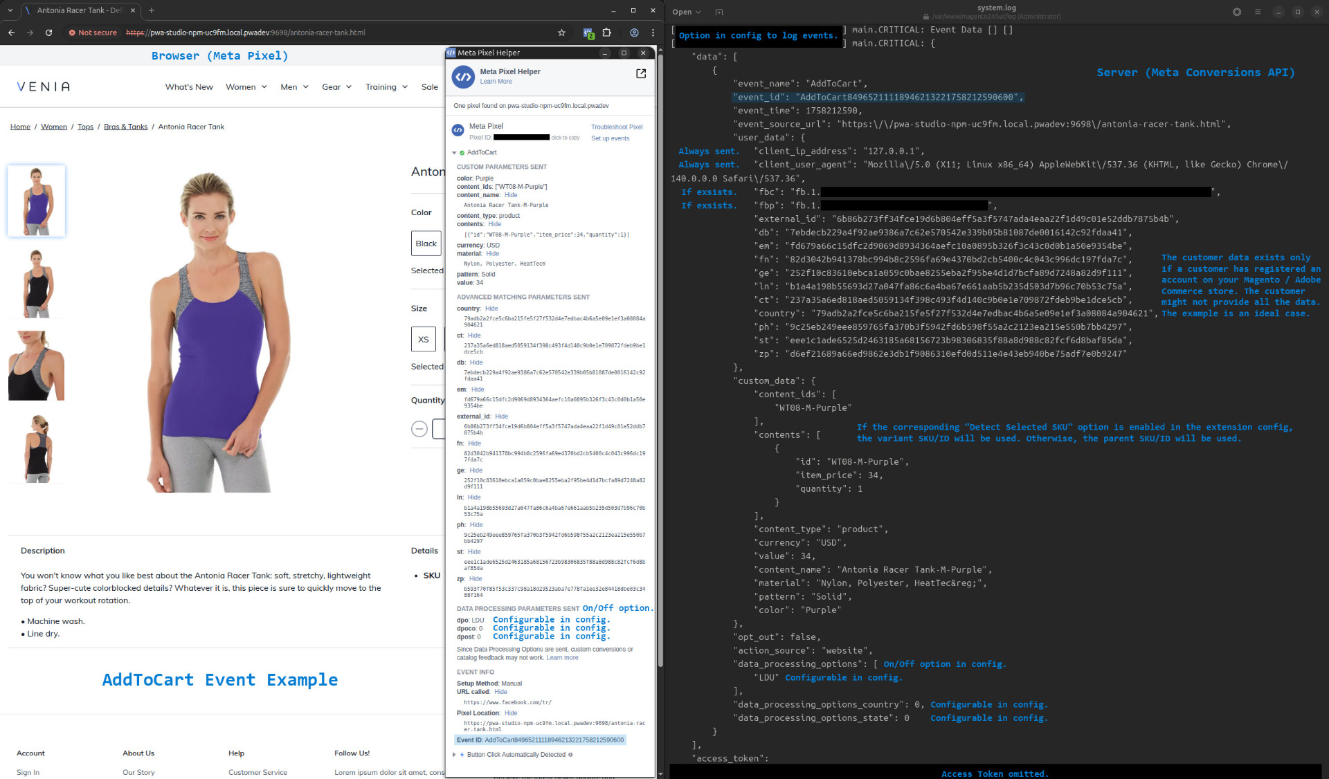 Apptrian - Meta Pixel and Conversions API PWA Studio for Magento Adobe ...