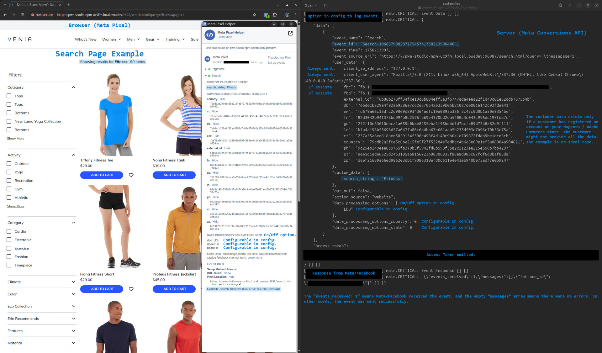 Apptrian - Meta Pixel and Conversions API PWA Studio for Magento Adobe ...