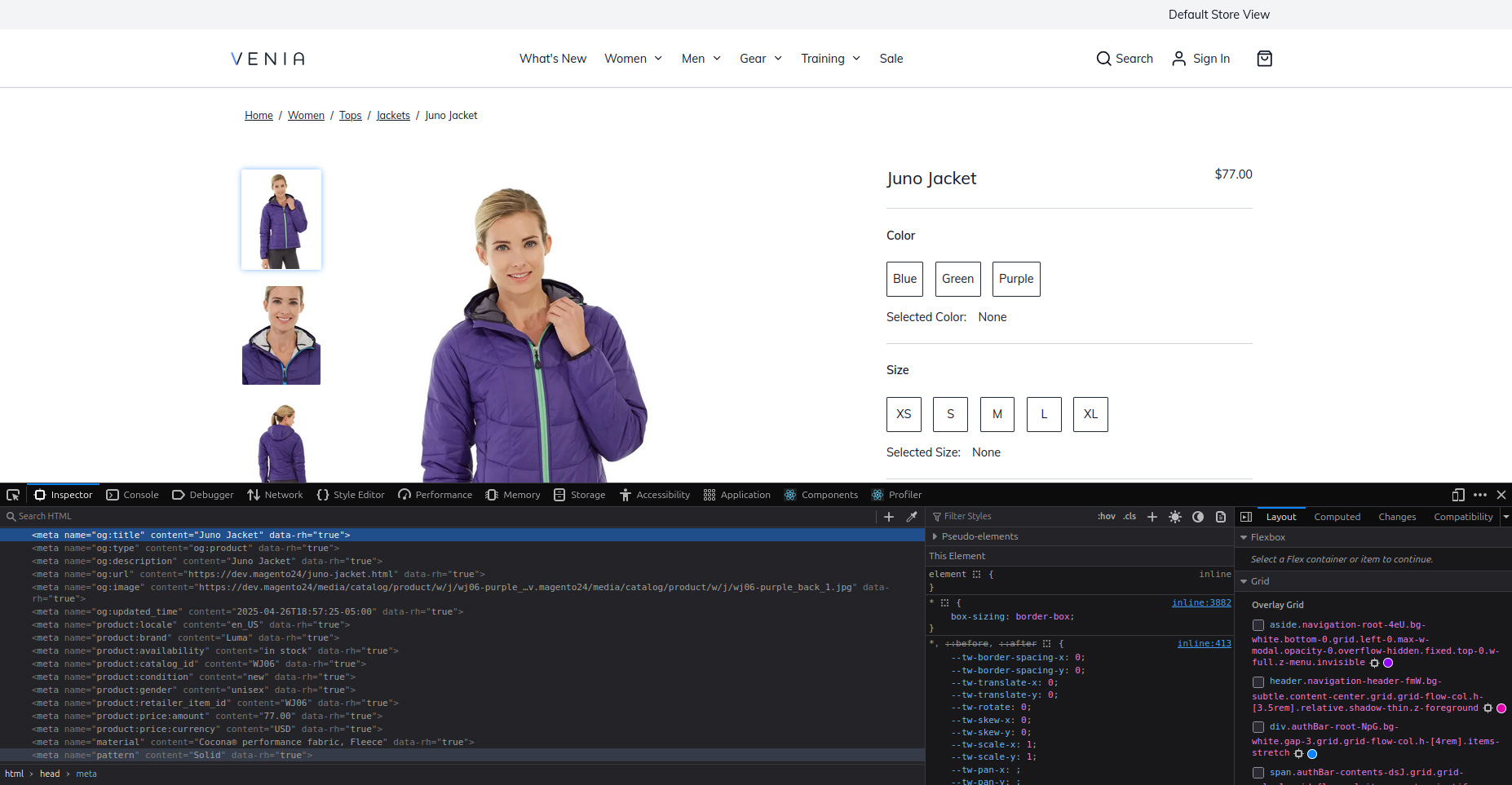Apptrian - Open Graph Meta Tags PWA Studio for Magento Adobe Commerce