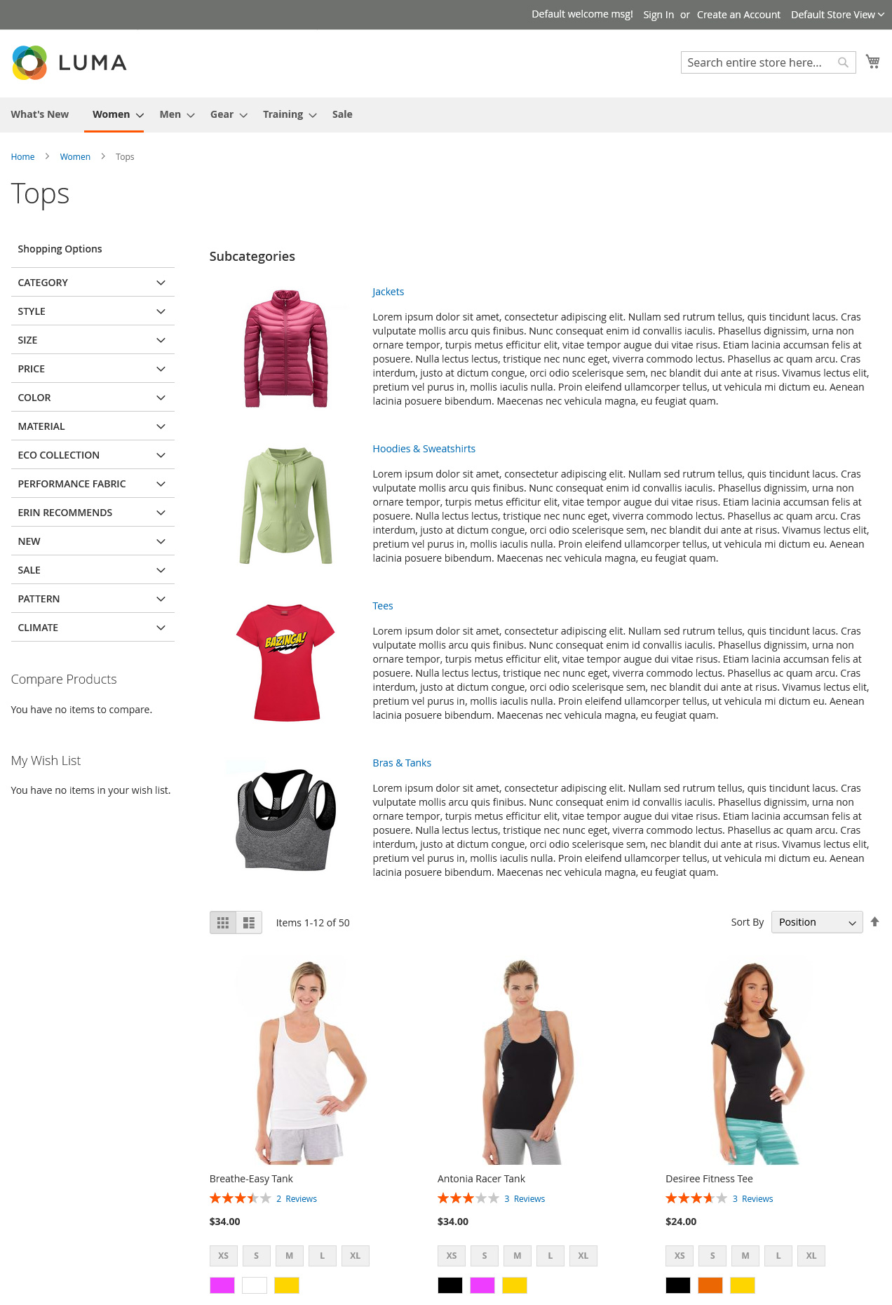 Apptrian - Subcategories Grid/List for Magento Adobe Commerce