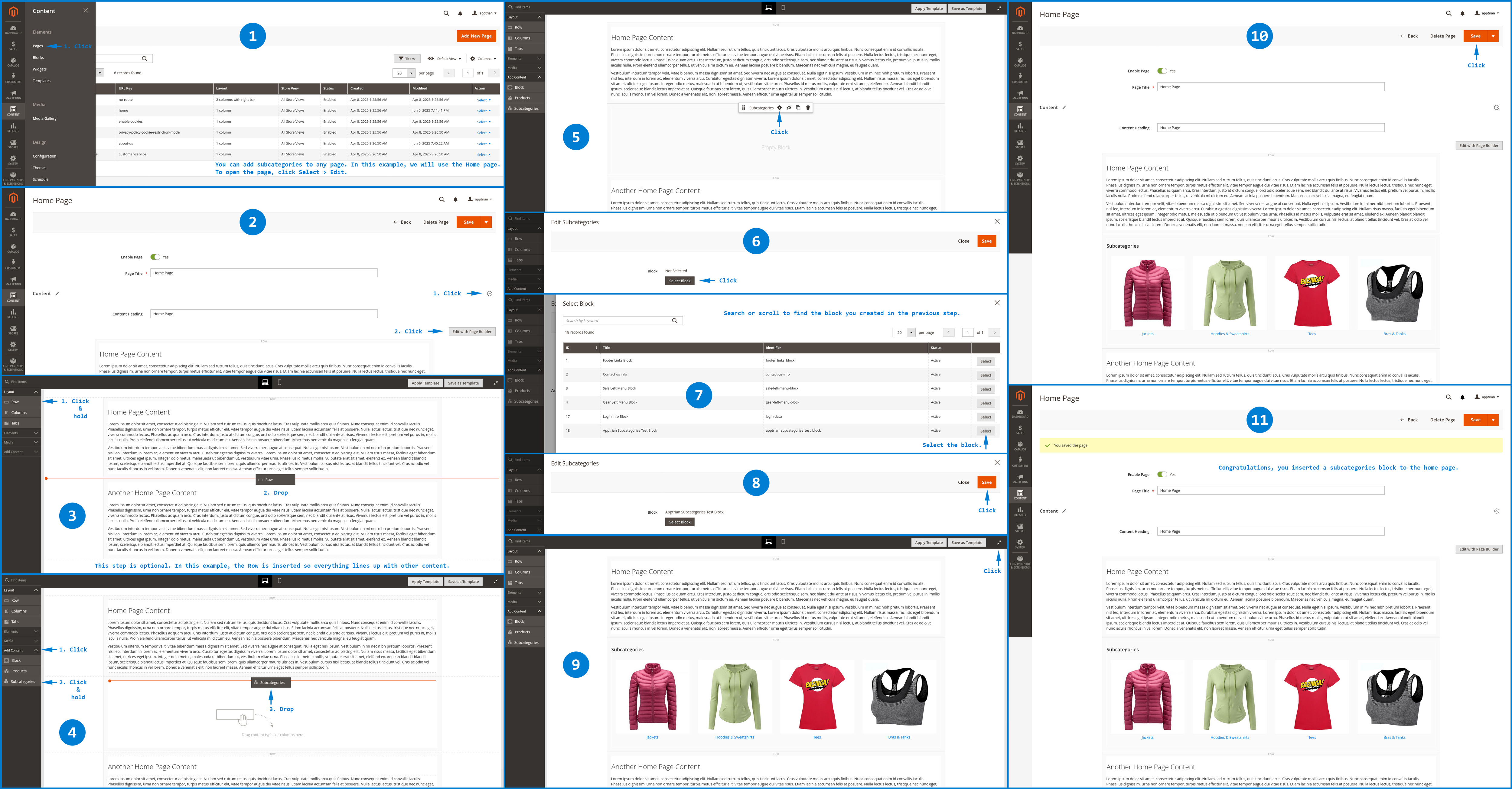 Apptrian - Subcategories Grid/List for Magento Adobe Commerce