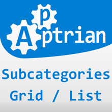 Subcategories Grid/List for Magento